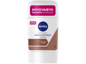 Desodorante Stick Antitranspirante Nivea Clinical Derma Protect Feminino 96 horas 54g