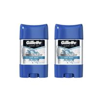 Desodorante Stick Gillette Clear Gel Cool Wave 82G-Kit C/2Un