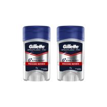 Desodorante Stick Gillette Clin Creme Pressure 45G-Kit C/2Un
