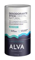 Desodorante Stick Kristall Embalagem Biodegradável Alva 120g