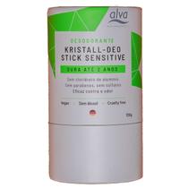 Desodorante Stick Kristall Sensitive Alva 120g - Biodegradavel