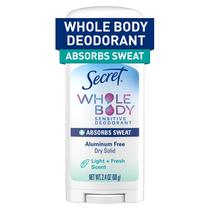 Desodorante Stick Secret Whole Body Dry Feel 72 horas 70 ml para mulheres Desodorante Stick Secret Whole Body Dry Feel 72 horas 70 ml para mulheres