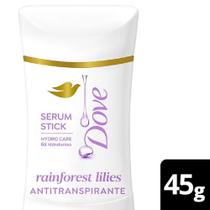 Desodorante Stick Sérum Rainforest Lilies 72h Dove 45g