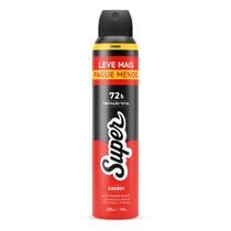 Desodorante Super Energy 72h Aerossol Antitranspirante 250ml