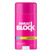 Desodorante SweatBlock Clinical Strength para mulheres com aroma de coco