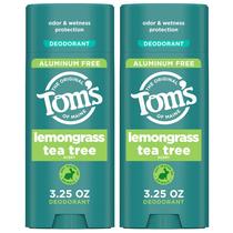 Desodorante Tom's of Maine Lemongrass Tea Tree 95 ml (pacote com 2)