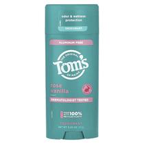 Desodorante Tom's of Maine Rose Vanilla 96 ml sem alumínio
