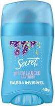 Desodorante Twist Stick Barra Secret pH Balanceado Lavander 48h 45g