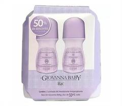 Desodorantes roll on lilac 50ml giovanna baby kit c/2 - GIOVANA BABY