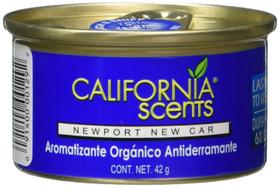 Desodorizador Area California Scents Newport New Car 42 g, pacote com 12