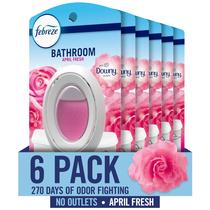 Desodorizador de Ambiente Febreze para Banheiro 6 Unidades Aroma Downy April