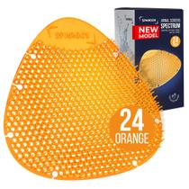 Desodorizador de tela de mictório SPARGOS Orange Scent, pacote com 24 Desodorizador de tela de mictório SPARGOS Orange Scent, pacote com 24