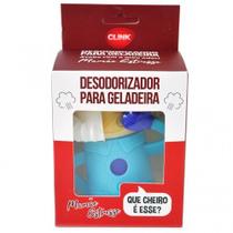 Desodorizador Geladeira Mamãe Brava - Azul/Branco - 11x13cm