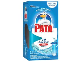 Desodorizador Sanitário Gel Adesivo Pato - Marine Refil 38g