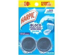 Desodorizador Sanitário Harpic Acqua Marine 100g 2 Unidades