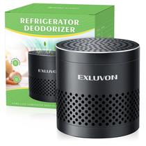 Desodorizante de geladeira Exluvon Fridge Odor Eliminator Black Desodorizante de geladeira Exluvon Fridge Odor Eliminator Black
