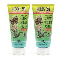Desodorizante para mãos Scrub Hook Ya Angler Fishy 180 ml, pacote com 2 Desodorizante para mãos Scrub Hook Ya Angler Fishy 180 ml, pacote com 2