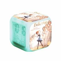 Despertador Amazing Felicies Square LED Digital com luz de fundo