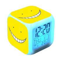 Despertador, assassinatos, salas de aula, quadrado, LED, digital