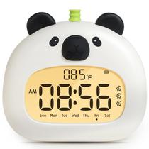 Despertador BANDIANCY Panda para crianças com luz noturna e USB Despertador BANDIANCY Panda para crianças com luz noturna e USB