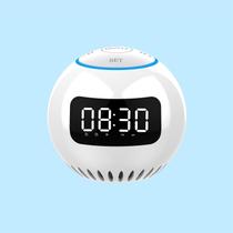 Despertador Bluetooth Alto-falante Bluetooth sem fio de áudio Mini alarme duplo portátil