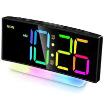 Despertador Cadmos Extra Loud para pessoas que dormem muito com luz RGB Despertador Cadmos Extra Loud para pessoas que dormem muito com luz RGB