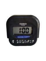 Despertador Casio PQ-30 Mini LED Alarme Soneca Precisão 60s/mês Formato 12/24h Resina 575515mm 35g