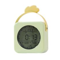 Despertador com tela LCD digital Cute Chick Mini Portátil Despertador com tela LCD digital Cute Chick Mini Portátil