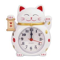Despertador Creative Lucky Cat Quartz Movement 13,3 cm