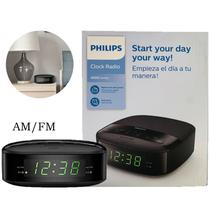 Despertador De Mesa Philips Bivolt Com Alarme Alto Digital