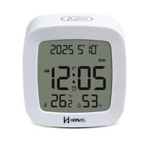 Despertador Digital Herweg Ref: 2996-021 Branco