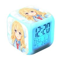 Despertador digital LED Aprils Is Your Lies Square 8cm