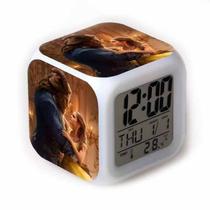 Despertador digital LED Beautys Beasts Square 8x8x8cm