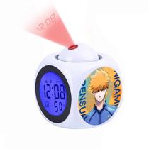 Despertador digital LED Blues Locks Square 8x8x8cm Despertador digital LED Blues Locks Square 8x8x8cm