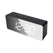 Despertador Digital LED Com Display De Temperatura E Luz Noturna Inteligente Para Quarto, Maquiagem, Despertador Digital LED Com Display De Temperatura E Luz Noturna Inteligente Para Quarto, Maquiagem,