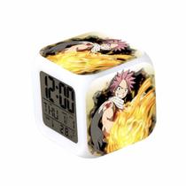 Despertador digital LED Fairy Tail Square 8x8x8cm ABS
