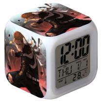Despertador digital LED Tokyo Swastikas Square 8x8x8cm