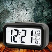Despertador Digital Para Mesa Com Soneca E Calendário