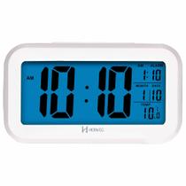 Despertador Digital Quartzo Herweg 2980 021 Branco