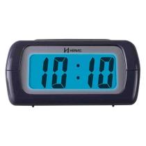 Despertador digital quartzo herweg 2981 024 cinza Despertador digital quartzo herweg 2981 024 cinza