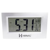 Despertador Digital Sensor Led Temperatura Herweg 2972-70