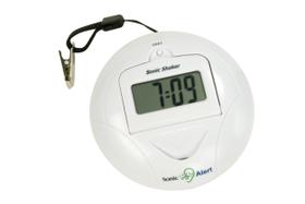 Despertador Digital Sonic Alert - Ideal para Dormidores Pesados - Viagem