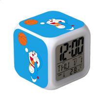 Despertador Doraemonss Anime Digital LED com temperatura Despertador Doraemonss Anime Digital LED com temperatura