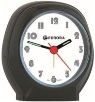 Despertador Eurora Quartz 2696 Preto