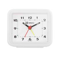 Despertador Herweg Quartz Retangular Branco 2612021 Despertador Herweg Quartz Retangular Branco 2612021