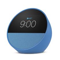 Despertador inteligente Amazon Echo Spot 2024 com Alexa Ocean Blue