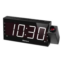 Despertador Mesqool Digital Projeção De Teto Com Rádio Fm
