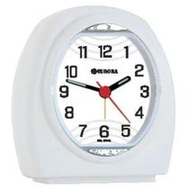 Despertador Quartz Branco Eurora 2695