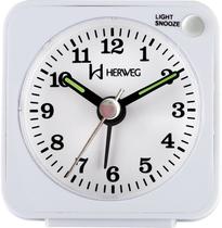 Despertador Quartz Branco Herweg 2510
