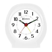 Despertador Quartz Herweg Ref: 2634-021 Branco Despertador Quartz Herweg Ref: 2634-021 Branco